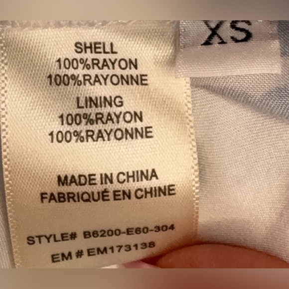 Bella Dahl Blue Print Halter Dress | Size XS - Picture 6 of 6